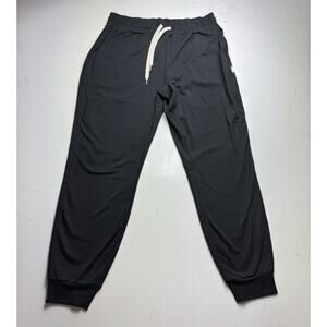 Vuori Performance Joggers Womens XS Black Tapered Recycled Stretch Sweatpants